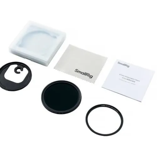 SmallRig Smartphone Accessories>Attachable VND Filter Kit ND2-ND32 (1-5 Stop) with M-mount Filter Adapter 67mm 4724