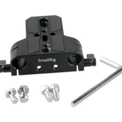 SmallRig Camera Cages & Rigs>Bottom Mount Plate with Dual 15mm Rod Clamp 1674