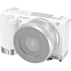 SmallRig Camera Cages & Rigs>Extension Grip for Sony ZV-E10 (Silver) 3524
