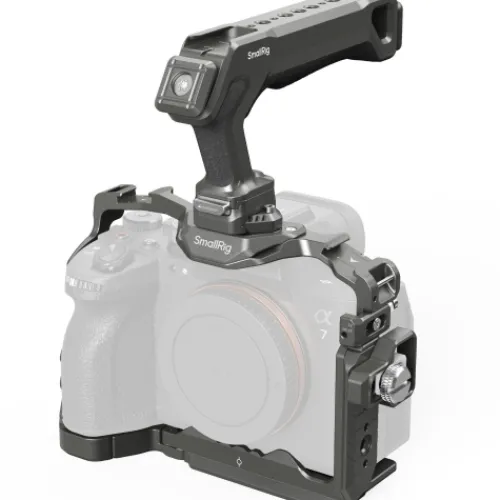 SmallRig Camera Cages & Rigs>HawkLock Quick Release Cage Kit for Sony Alpha 7R V / Alpha 7 IV / Alpha 7S III 4538
