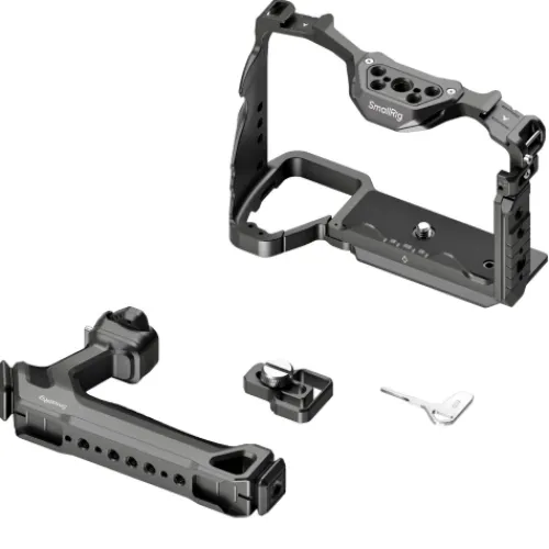 SmallRig Camera Cages & Rigs>HawkLock Quick Release Cage Kit for Sony Alpha 7R V / Alpha 7 IV / Alpha 7S III 4538