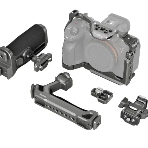 SmallRig Camera Cages & Rigs>HawkLock Quick Release Advanced Cage Kit for Sony Alpha 7R V / Alpha 7 IV / Alpha 7S III 4539