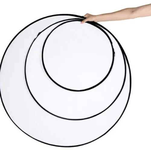 SmallRig Reflectors, Softboxes & Umbrellas>5-in-1 Collapsible Circular Reflector with Handle (22") 4127