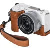 SmallRig Compact Camera Bags>Leather Case Kit for Sony ZV-E10 II (Brown) 4889