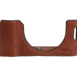 SmallRig Compact Camera Bags>Leather Half Case Kit for FUJIFILM X100VI (Brown) 4699