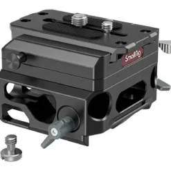 SmallRig Camera Cages & Rigs>Lightweight Bottom Mount Plate with Dual 15mm Rod Support System (Magnesium Alloy) 3067