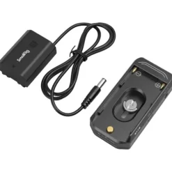SmallRig Battery Chargers & Plates>NP-F Battery Adapter Mount Plate Kit with NP-FZ100 Dummy Battery Power Cable (Advanced Edition) 4341