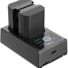 SmallRig Battery Chargers & Plates>NP-FZ100 Camera Battery and Charger Kit 3824B
