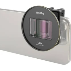 SmallRig Smartphone Accessories>1.55x Anamorphic Lens for Mobile Phone (T-mount) 3578B