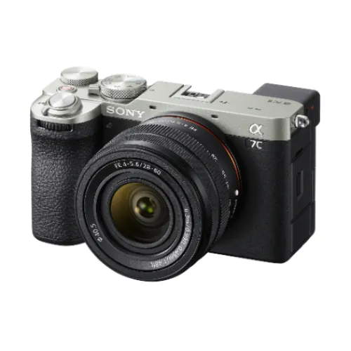 Sony Mirrorless Cameras>A7C II with FE 28-60mm f/4-5.6 E-Mount Lens - Silver
