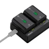 Sony Battery Chargers & Plates>BC-ZD1 Dual-Battery USB-C Charger for NP-FZ100 Batteries