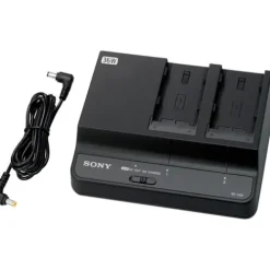 Sony Ac Adapters|Battery Chargers & Plates>Dual-Bay Battery Charger/AC Adapter for BP-U Batteries