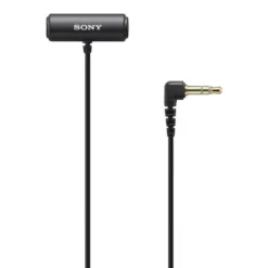 Sony Microphones>ECM-LV1 Compact Stereo Lavalier Microphone with 3.5mm TRS Connector