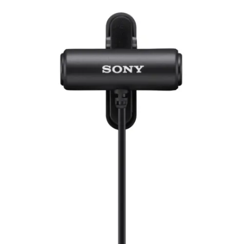 Sony Microphones>ECM-LV1 Compact Stereo Lavalier Microphone with 3.5mm TRS Connector