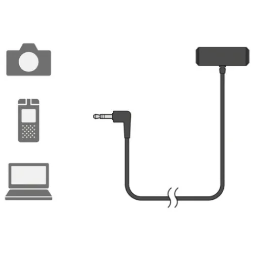Sony Microphones>ECM-LV1 Compact Stereo Lavalier Microphone with 3.5mm TRS Connector