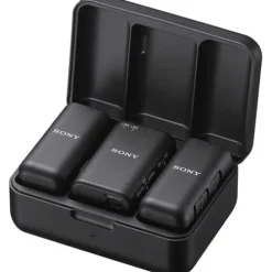 Sony Wireless Audio>ECM-W3 Wireless Microphone System with Charging Case (2 Mic)