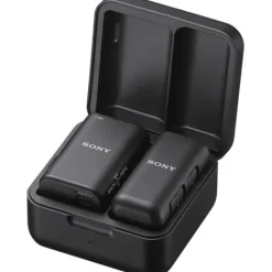 Sony Wireless Audio>ECM-W3S Wireless Microphone Kit with Charging Case (Single Mic)
