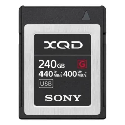 Sony Xqd Memory Cards>G Series 240GB XQD 440MB/s Memory Card
