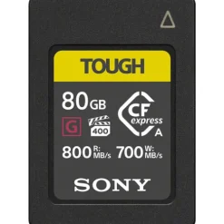 Sony Cfexpress Memory Cards>Tough CFExpress Type A Card - 80GB
