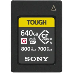 Sony Cfexpress Memory Cards>Tough CFExpress Type A Card - 640GB