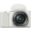 Sony Mirrorless Cameras>ZV-E10 + 16-50mm PZ OSS Lens - White