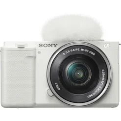 Sony Mirrorless Cameras>ZV-E10 + 16-50mm PZ OSS Lens - White