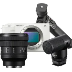 Sony Mirrorless Cameras>ZV-E1 Vlogging Kit with FE 16-35mm F/4 PZ G Lens - White