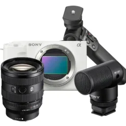 Sony Mirrorless Cameras>ZV-E1 Vlogging Kit with FE 20-70mm f/4 G Lens - White
