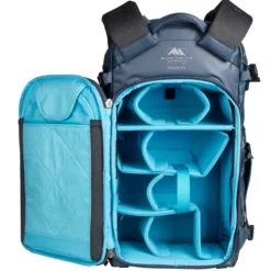 Summit Creative Backpacks>Tenzing 25L Medium Zip Top Camera Backpack - Blue