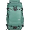 Summit Creative Backpacks>Tenzing 30L Medium Roll Top Camera Backpack - Green