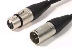 Swamp Audio Cables & Adapters>Stage Series XLR (f) –XLR (m) Balanced Microphone Cable - 10m Black