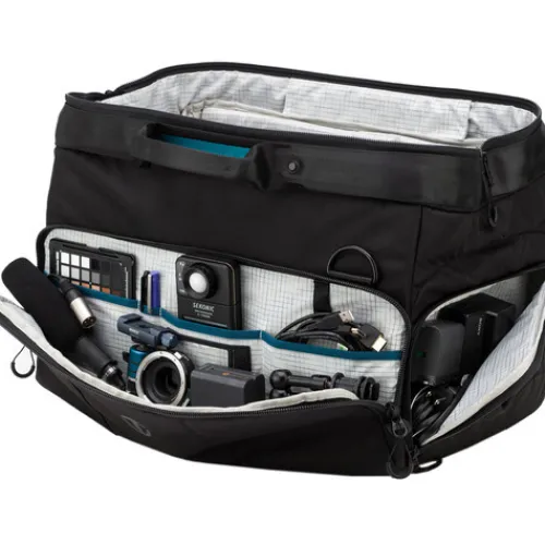 Tenba Slings, Shoulder & Messenger Bags>Cineluxe Black Video Shoulder Bag 21 Hightop