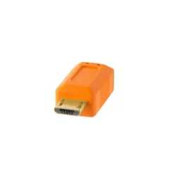 Tether Tools Cables & Connectors>TetherPro USB 2 to Micro-B 5 Pin Cable 4.6m - Hi-Vis Orange