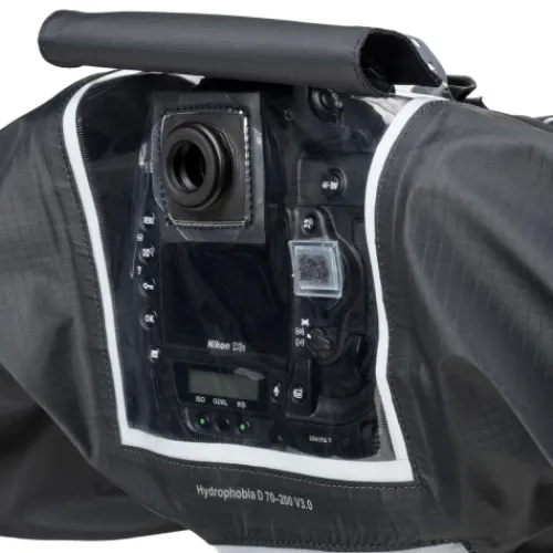 Think Tank Rain & Weather Covers>Hydrophobia Rain Cover for DSLR with a 70-200mm f/2.8 or Similar