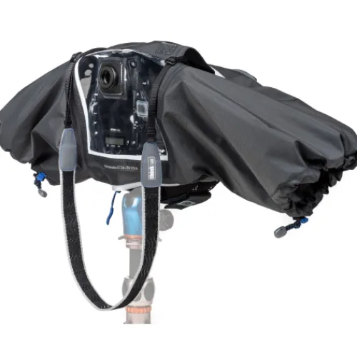 Think Tank Rain & Weather Covers>Hydrophobia Rain Cover for DSLR with a 24-70mm f/2.8 or Similar