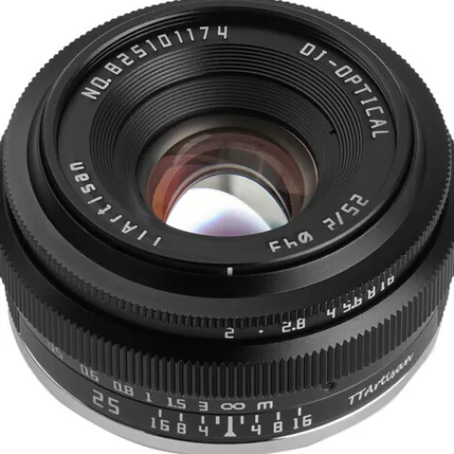 TTArtisan Micro Four Thirds Mount>25mm f/2 Lens for Micro Four Thirds - Black