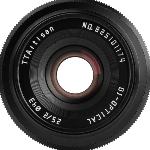 TTArtisan Micro Four Thirds Mount>25mm f/2 Lens for Micro Four Thirds - Black