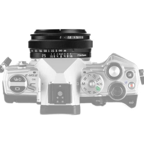 TTArtisan Micro Four Thirds Mount>25mm f/2 Lens for Micro Four Thirds - Black
