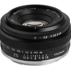 TTArtisan Sony E-Mount>25mm f/2 Lens for Sony E Mount - Black