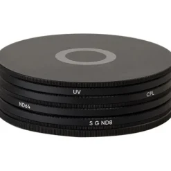 Urth Filter Kits>62mm UV, Circular Polarising (CPL), ND64, Soft Grad ND8 Lens Filter Kit (Plus+)