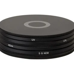 Urth Filter Kits>46mm UV, Circular Polarising (CPL), ND64, Soft Grad ND8 Lens Filter Kit (Plus+)
