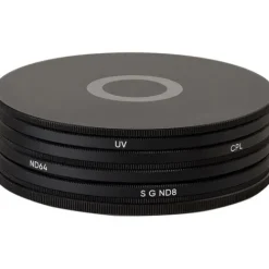 Urth Filter Kits>77mm UV, Circular Polarising (CPL), ND64, Soft Grad ND8 Lens Filter Kit (Plus+)