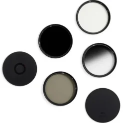 Urth Filter Kits>77mm UV, Circular Polarising (CPL), ND64, Soft Grad ND8 Lens Filter Kit (Plus+)