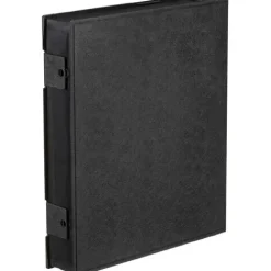 Vue-All Presentation & Archiving>Archival Safe Black T-Binder with 1" O-Ring