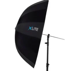 Xlite Reflectors, Softboxes & Umbrellas>105cm Deep Parabolic Black/White Umbrella