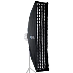 Xlite Reflectors, Softboxes & Umbrellas>25cm x 100cm Pro Umbrella Strip Softbox + Grid & Mask for S-Type