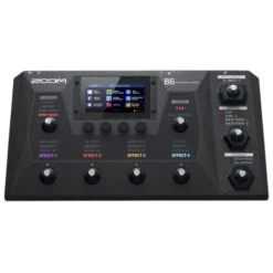 Zoom Pedals & Effects>B6 Bass Effects & Amp Simulator