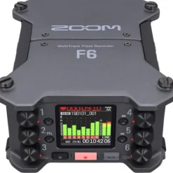 Zoom Audio Recorders & Accessories>F6 FXR106 6 Input 14 Track Multitrack Field Recorder
