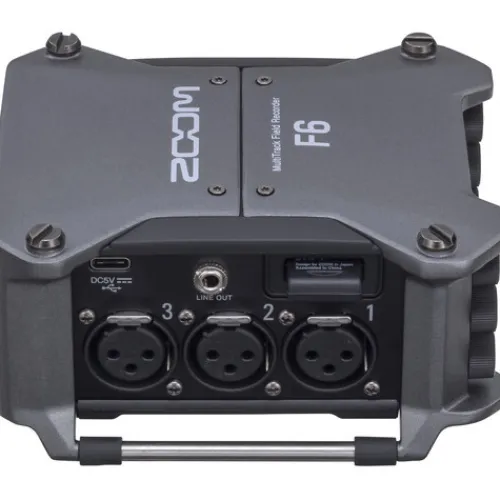 Zoom Audio Recorders & Accessories>F6 FXR106 6 Input 14 Track Multitrack Field Recorder