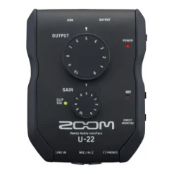 Zoom Audio Recorders & Accessories>U-22 Handy Audio Interface